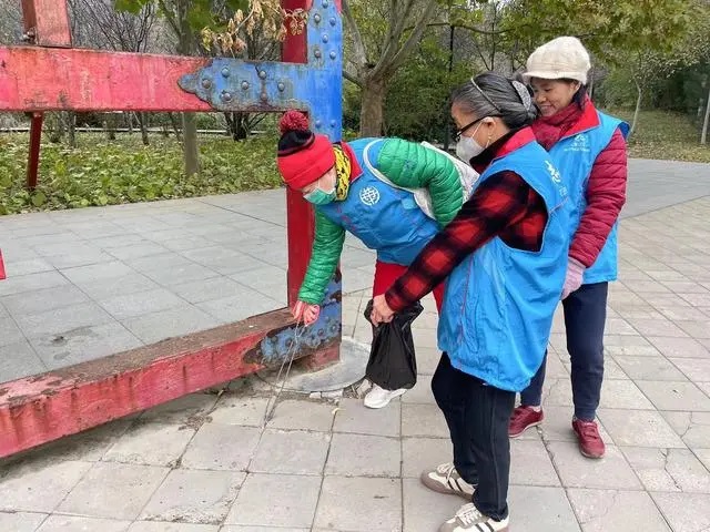 “志愿蓝”守护“生态绿”！北京经开区开展公益环保活动